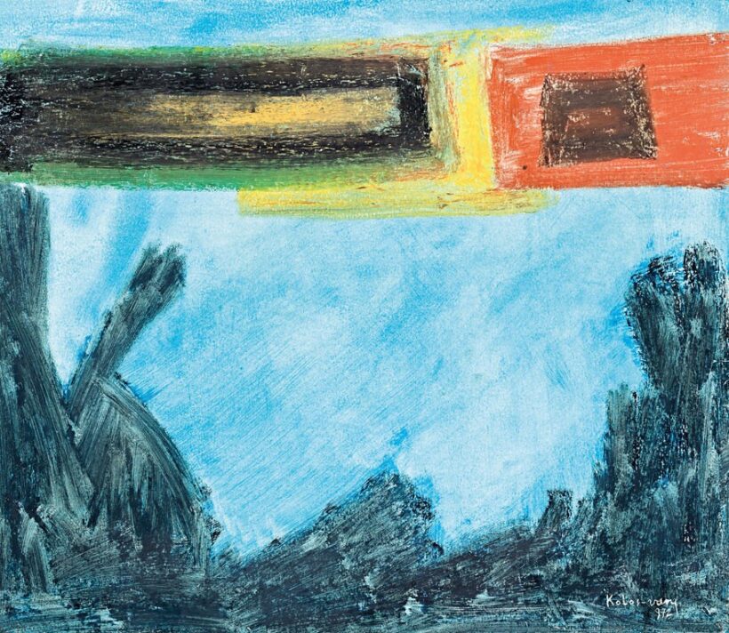 Kolozsváry Zsigmond (1899-1983): Kompozíció, 1972