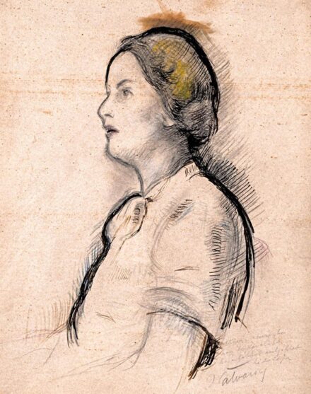 Hatvany Ferenc, báró (1881-1958): Hölgyportré