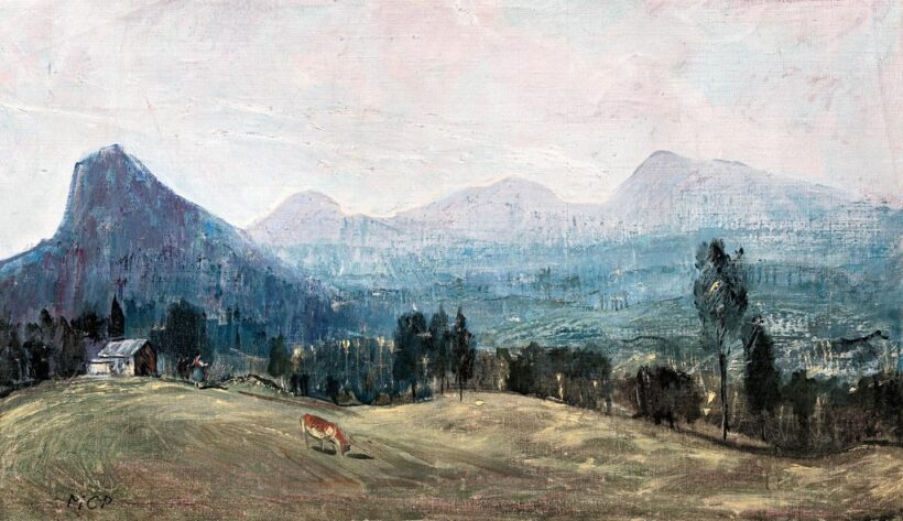 Molnár C. Pál (1894-1984): Hegyvidéki táj