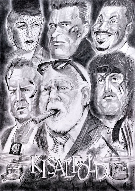 Kustán Roland: Kisalföld karikatúra, 2018