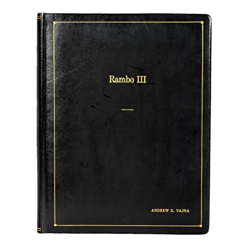"Rambo III" díszpéldány