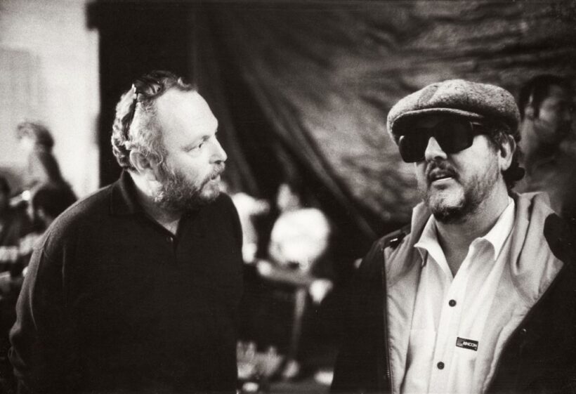 Andy Vajna és Walter Hill rendező a "Red Heat" forgatásán