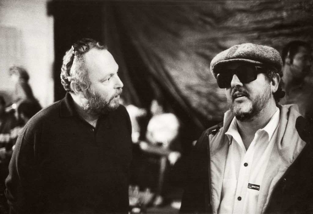 Andy Vajna és Walter Hill rendező a "Red Heat" forgatásán