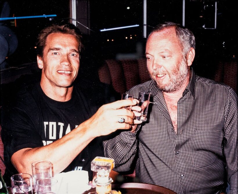 Andy Vajna és Arnold Schwarzenegger
