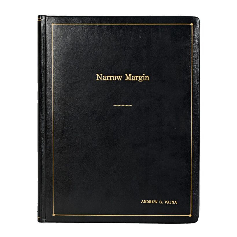 "Narrow Margin" díszpéldány