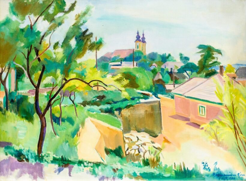 Bornemisza Géza (1884-1966): Tihany, 1960