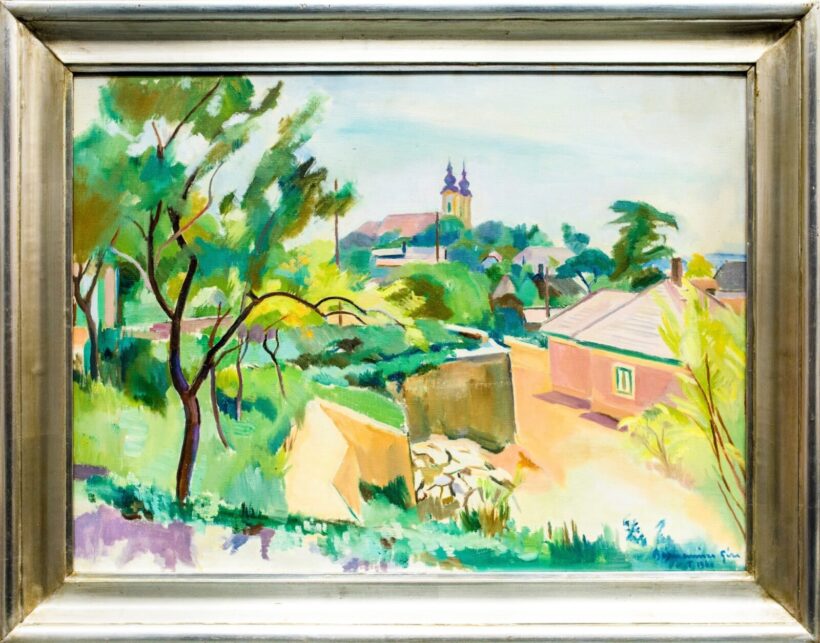 Bornemisza Géza (1884-1966): Tihany, 1960 - Image 2