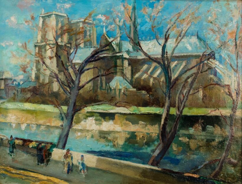 Abel Gerbaud (1888-1954): A Szajna parti Notre Dame