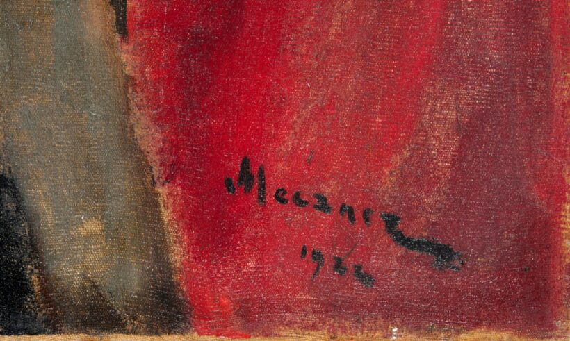 Meczner Lajos (1890-1962): A hegedűművész, 1922 - Image 2