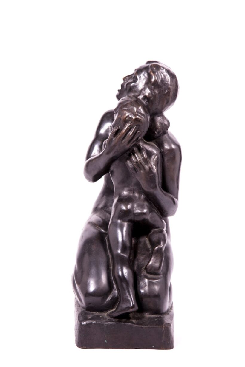 Kisfaludi Strobl Zsigmond (1884-1975): Anya gyermekkel (Anyai féltés) - Image 2