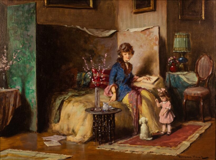 Komáromi Kacz Endre (1880-1969): Mesedélután