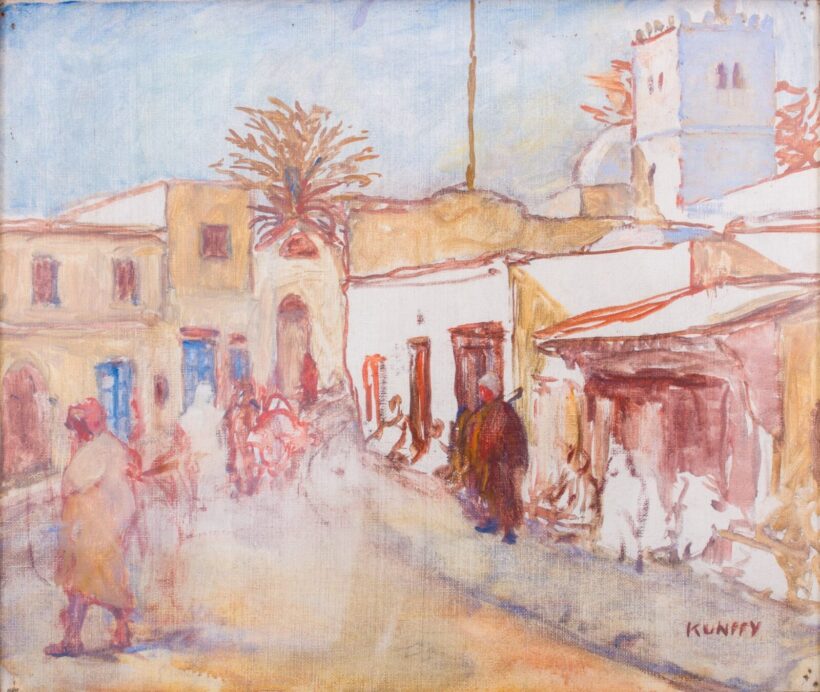 Kunffy Lajos (1869-1962): Tuniszi utca