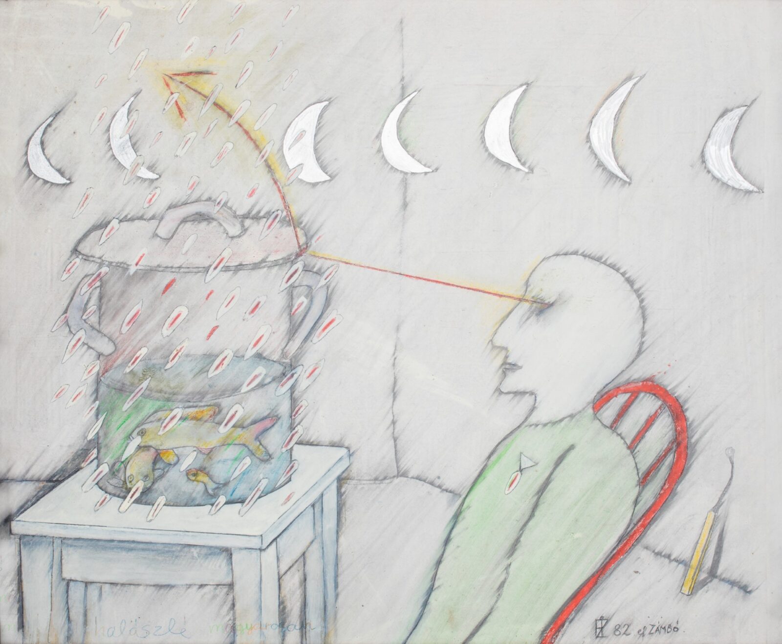 ef Zámbó István (1950-): Halászlé magyarosan, 1982