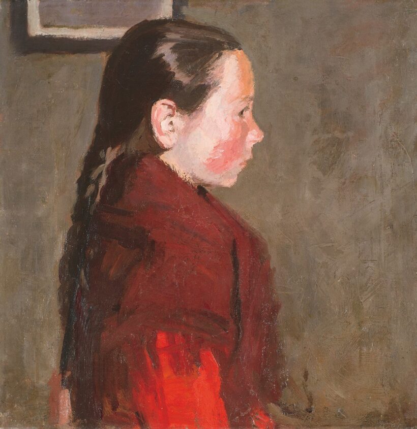 Fényes Adolf (1867-1945): Fiatal lány
