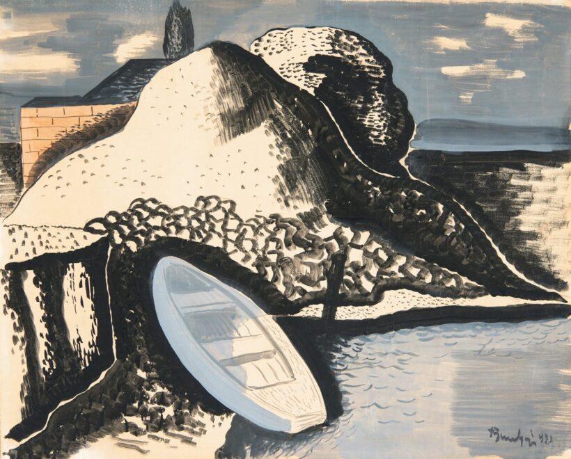 Bene Géza (1900-1960): Vízparton, 1928