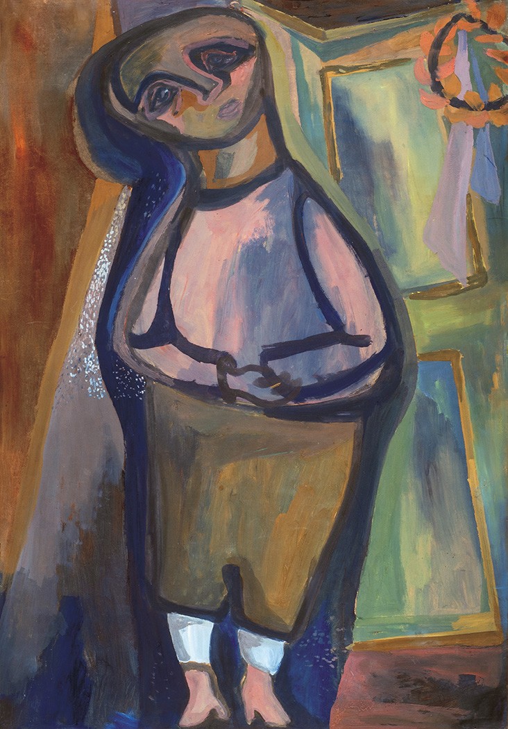 Anna Margit (1913-1989): Álló nő, 1937