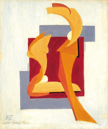 Mattis Teutsh János (1884-1960): Kompozíció, 1920-as évek második fele