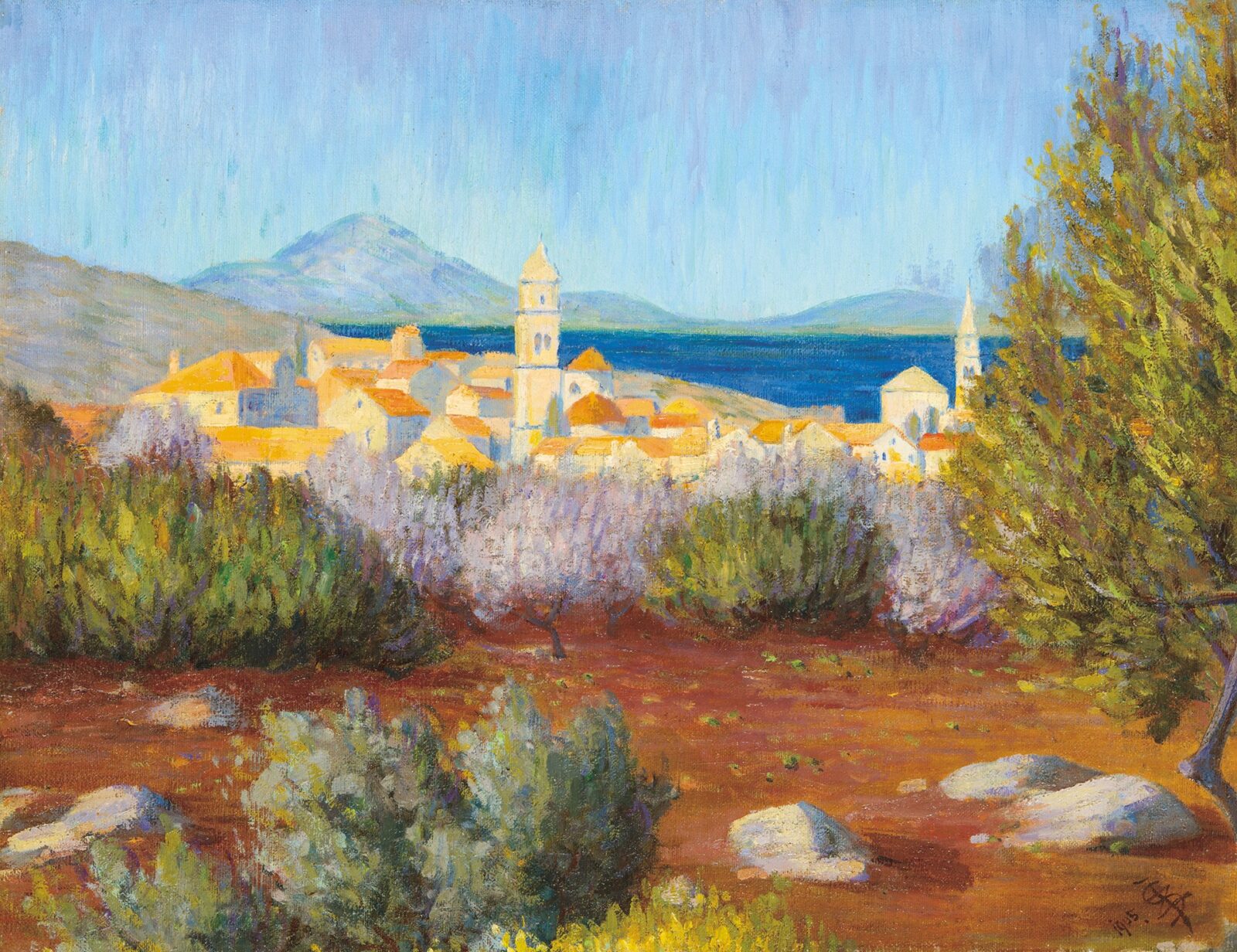 Zsolnay Júlia (1856-1950): Lussigrande, 1905