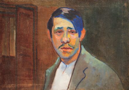 Tibor Ernő (1885-1945): Önarckép, 1906-1907