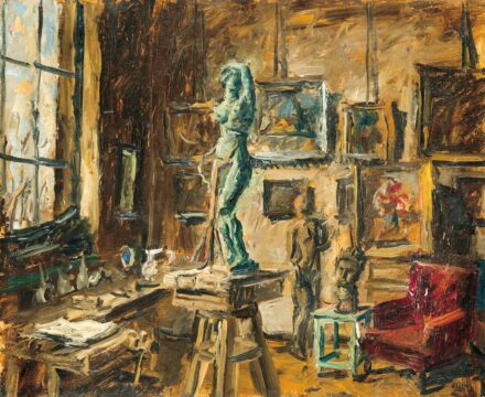 Basch Andor (1885-1944): Műterem, 1941