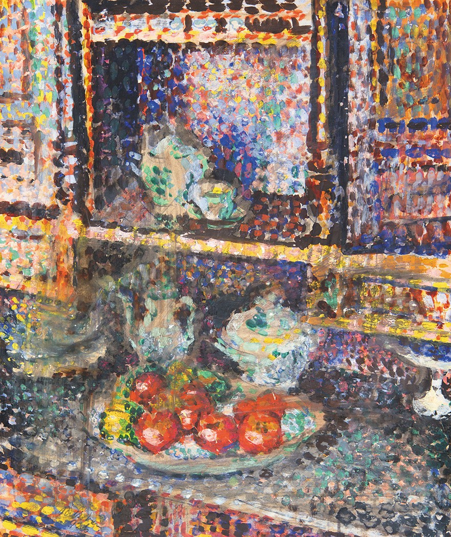 Pál István (1888-1939): Csendélet a tálalón, 1926