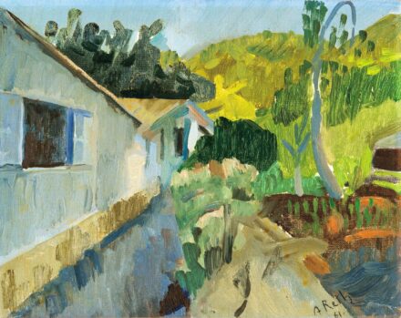 Réth Alfréd (1884-1966): Tourrettes-sur-Loup (Réth Alfréd háza), 1961