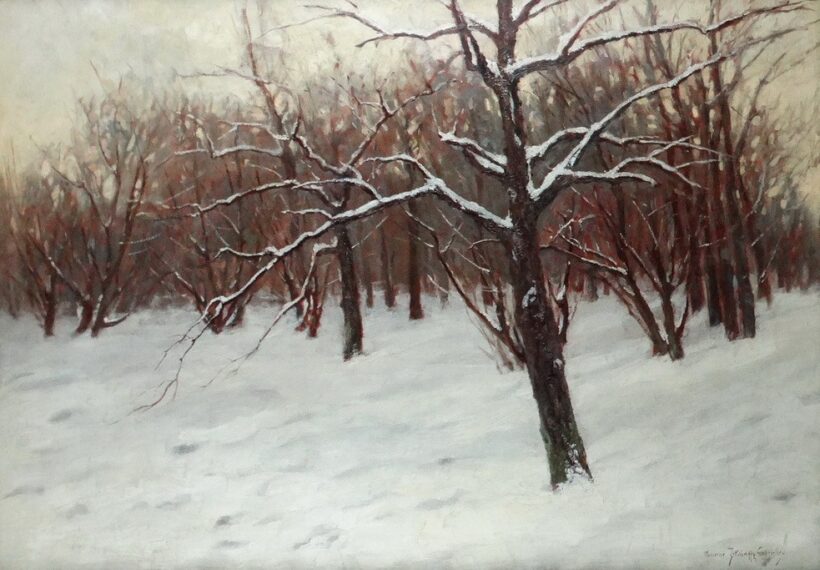Rainerné Istvánffy Gabriella (1875 - 1964): Téli táj