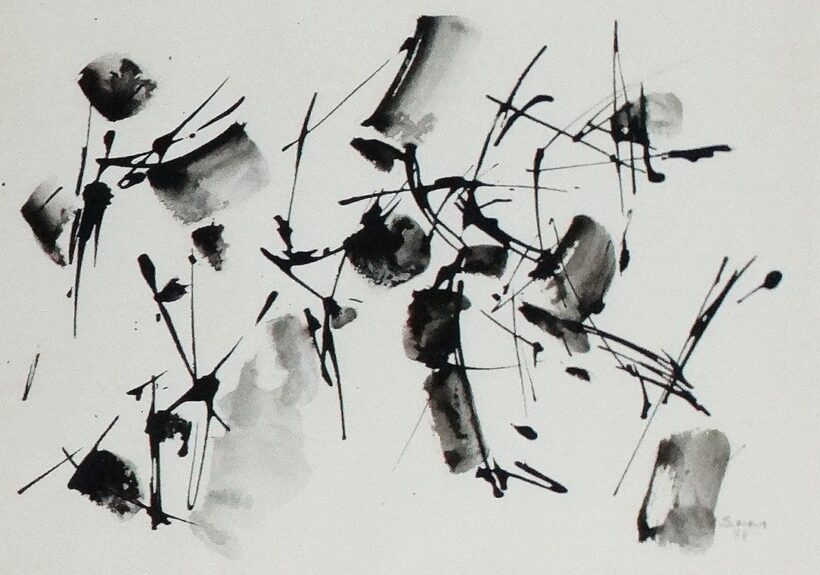Seres László (1945): Rajz (43), 1974