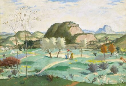 Fényes Adolf: A piros napernyő, 1923
