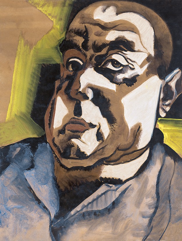 Scheiber Hugó: Önarckép, 1930-as évek