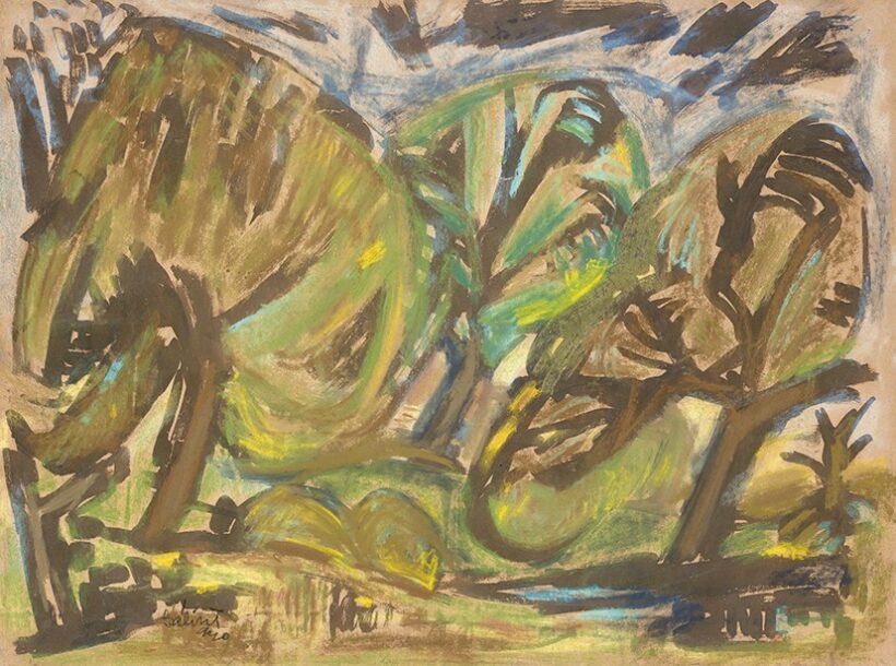 Bálint Endre: Szentendrei kert, 1940