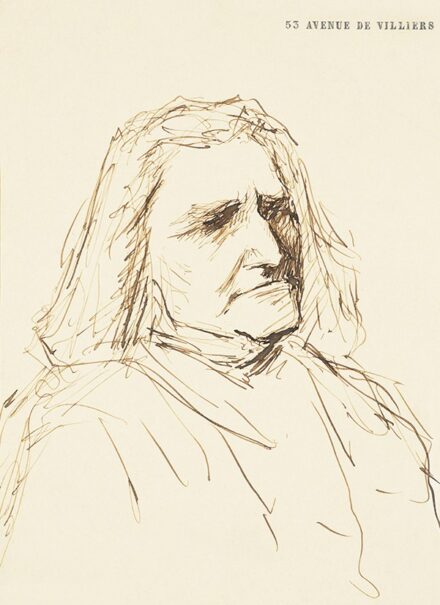 Munkácsy Mihály: Liszt Ferenc portré