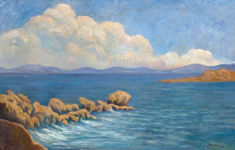 Bánk Ernő: Napsütéses Adria, 1912