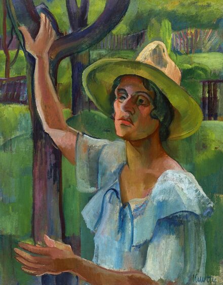 Kmetty János: Nagybányai kertben, 1920-as évek