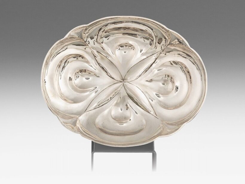 Art deco desszertes kínáló