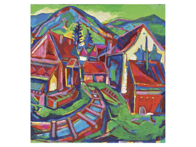 37. Kozma István: Nagybánya kora ősszel