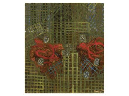 55. Bukta Imre: Tyúkok, 2001