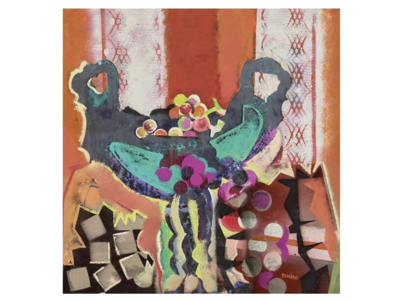 110. Bakallár József: Nagy csendélet, 1970-es évek