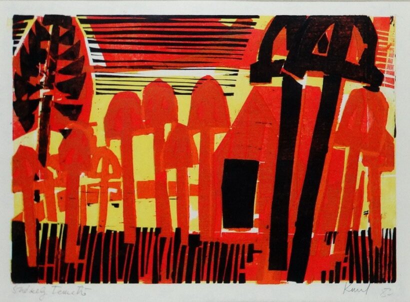 Kunt Ernő (1920 - 1994): Székely temető, 1983