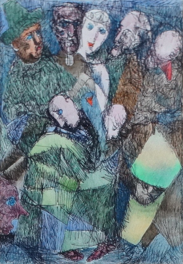 Schéner Mihály (1923 - 2009): Karnevál