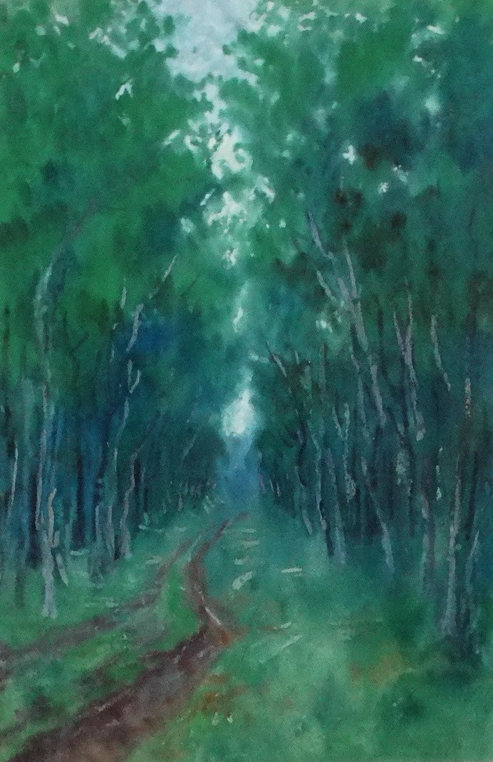 Kapicz Margit (Derzsi Sándorné)(1921-1995): Erdei út