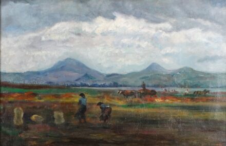 Kernstok Károly (1873-1940): Betakarítás, MNG 1375/980