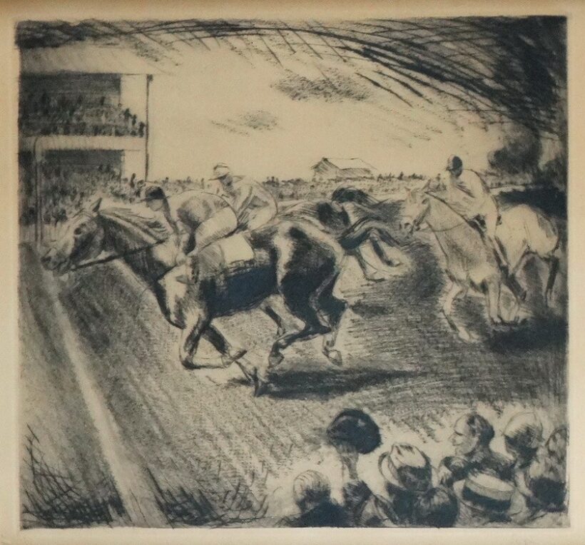 Sergin jelzésel: Vágta, Párizs, 1925