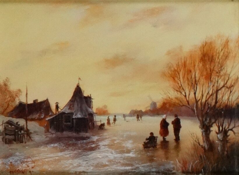 Szegvári Péter (1949): Befagyott tó,  1998
