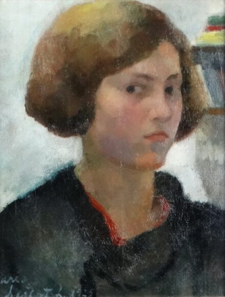 Leicht Lilly (1905 -): Női portré, 1925
