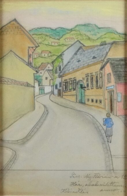 Róna Klára (1901 - 1987): "Ház, ahol születtem anno", 1940-es évek