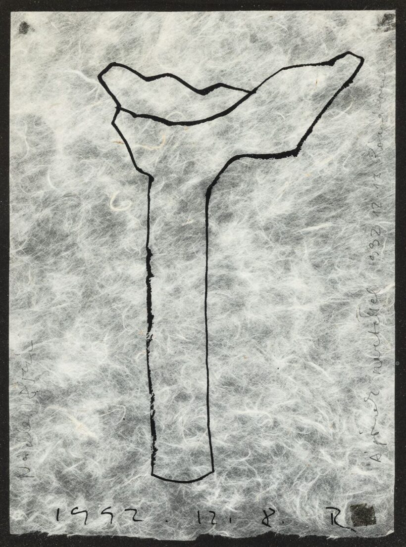 Nádler István (Visegrád, 1938): Cím nélkül, 1992