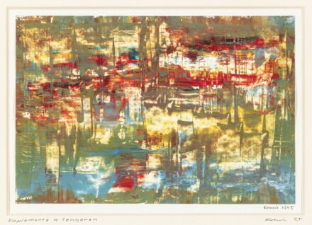 Kornis György (Miskolc, 1927 – Budapest, 2011): Naplemente a tengeren, 1975
