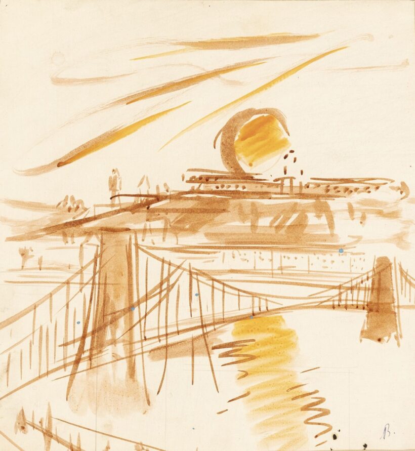 Bernáth Aurél (Marcali, 1895 – Budapest, 1982): Lánchíd