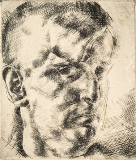 Aba-Novák Vilmos (Budapest, 1894 – Budapest, 1941): Önarckép